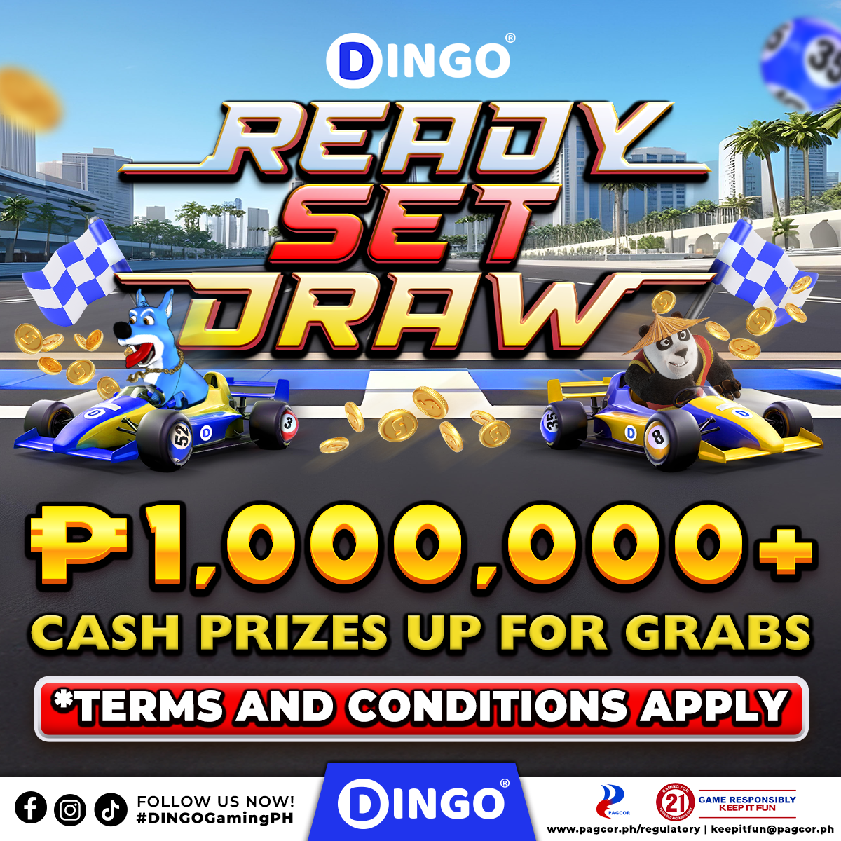 Get ready to win BIG in our Ready, Set, Draw raffle! 🎁